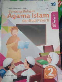 Buku SD kelas 2,  Agama Islam dan Budi Pekerti
