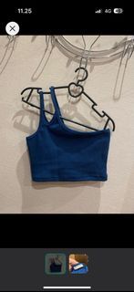 by barelyn electic blue tanktop