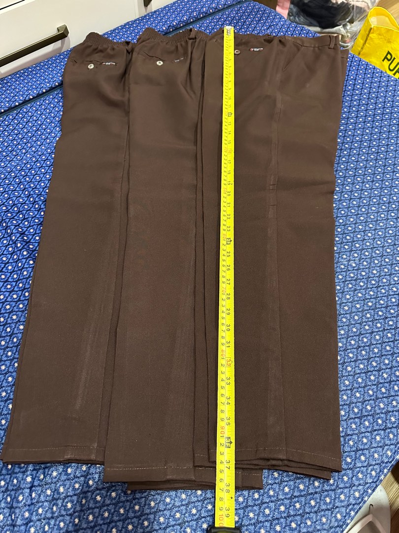 CANADIAN CHOCOLATE BROWN PANTS SIZE 24, Men's Fashion, Bottoms