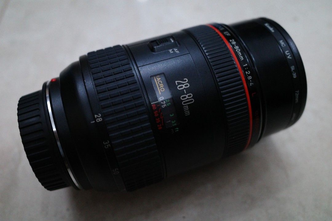 Canon EF 28-80mm F2.8-4 L, 攝影器材, 鏡頭及裝備- Carousell