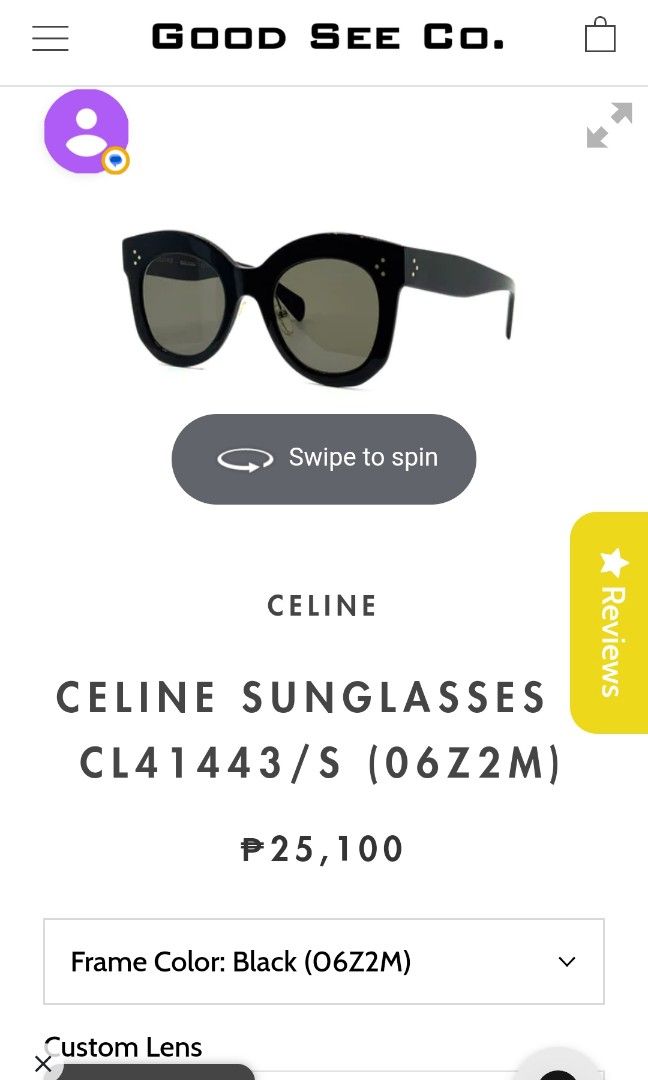 Celine Sunglasses – Good See Co.