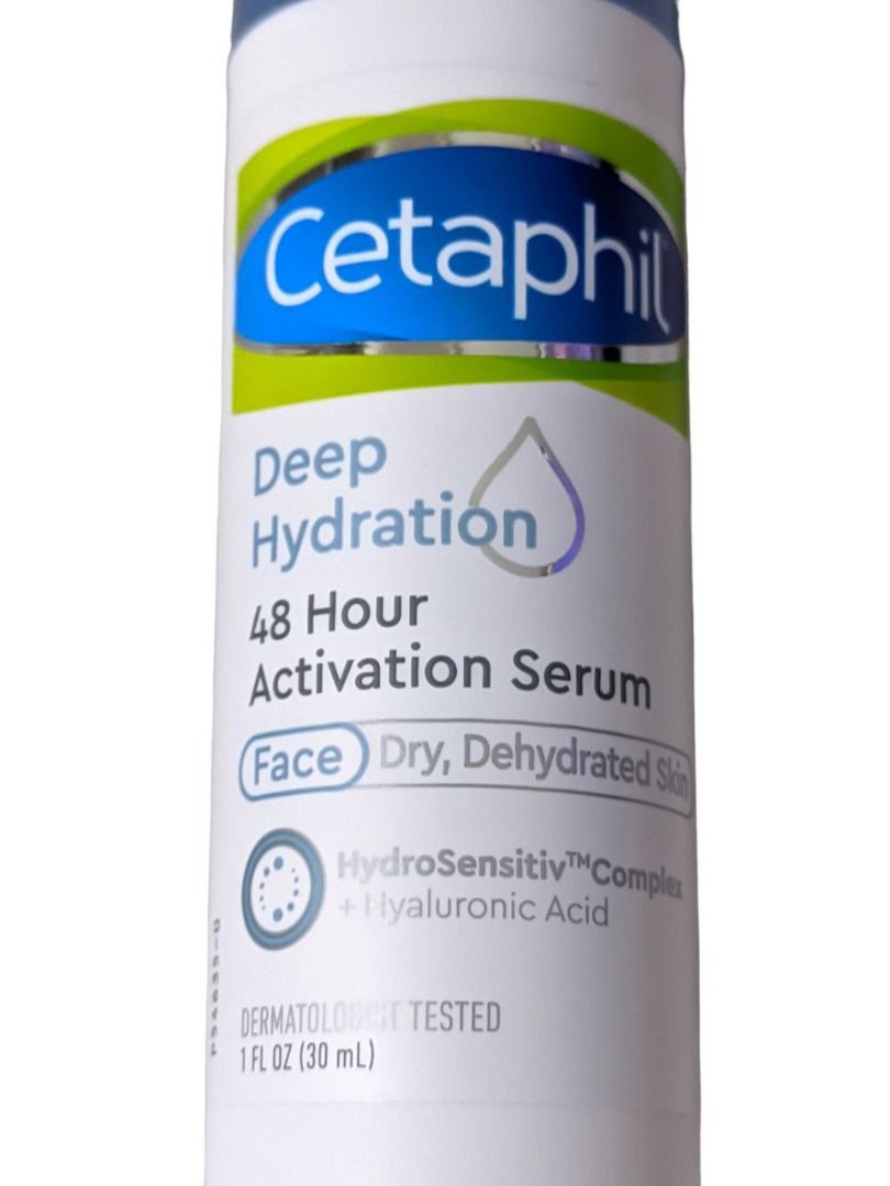 CETAPHIL Deep Hydration 48 Hour Activation Serum 30mL (Category: Face Care) located in Quezon City. Submitted by bluebellaonlineshop (Listing ID 1213169312, Image 3). Description: AUTHENTIC This is a brand new and unopened product. We store the items in a pet- and smoke-free work environment. If you have questions, please message us – We are happy to help! This product does not have an expiration date. BATCH CODE: 328128 Purchased in California, 