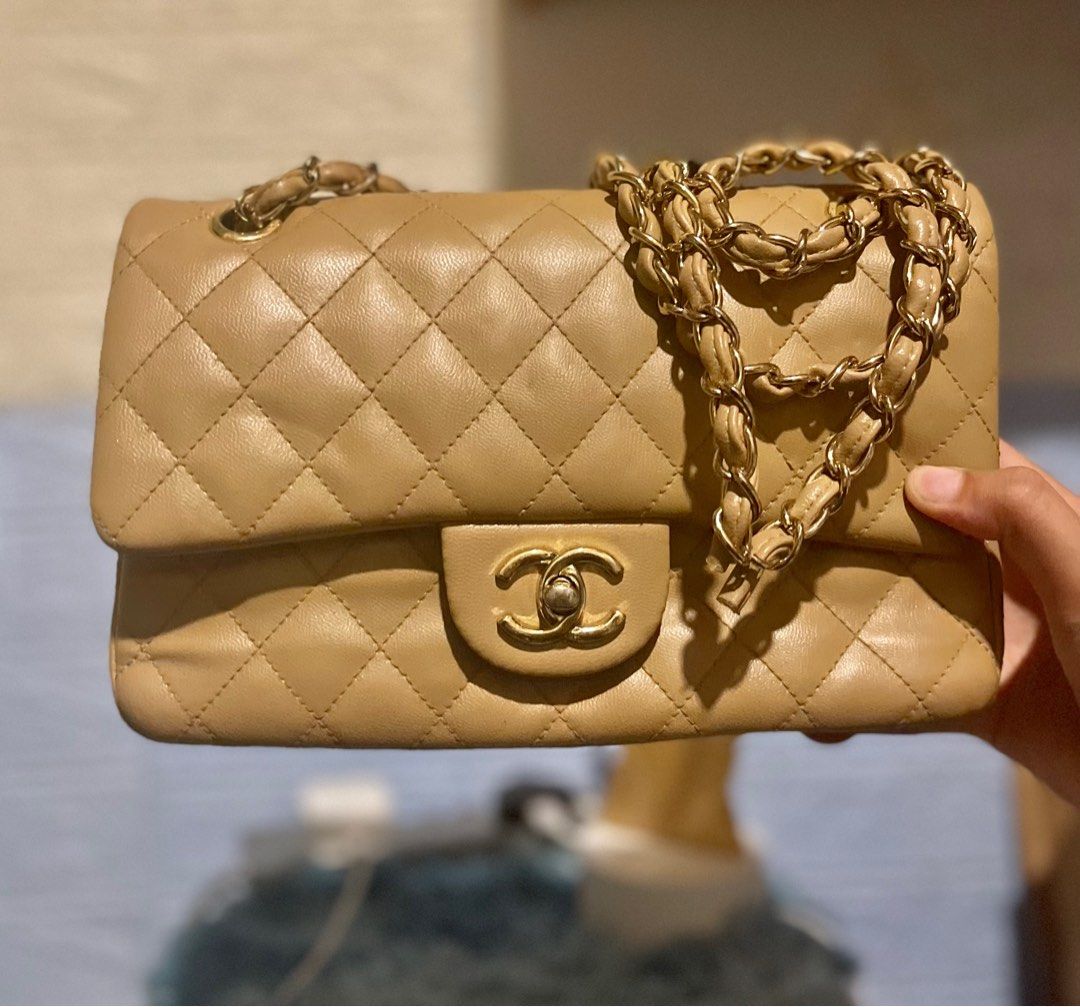 Nude chanel hotsell purse