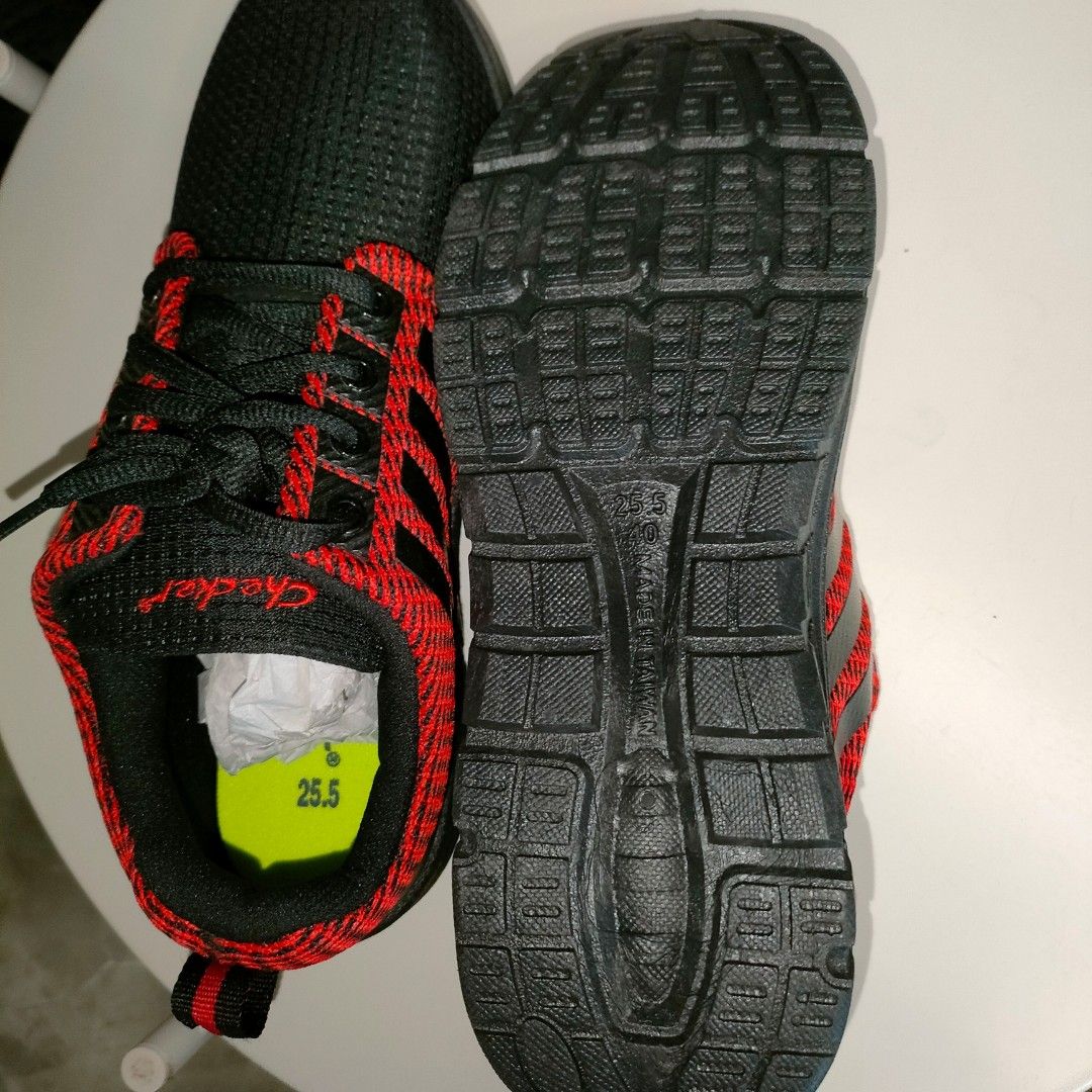 Checkers Red Black Sports Shoes Men s Fashion Footwear Sneakers