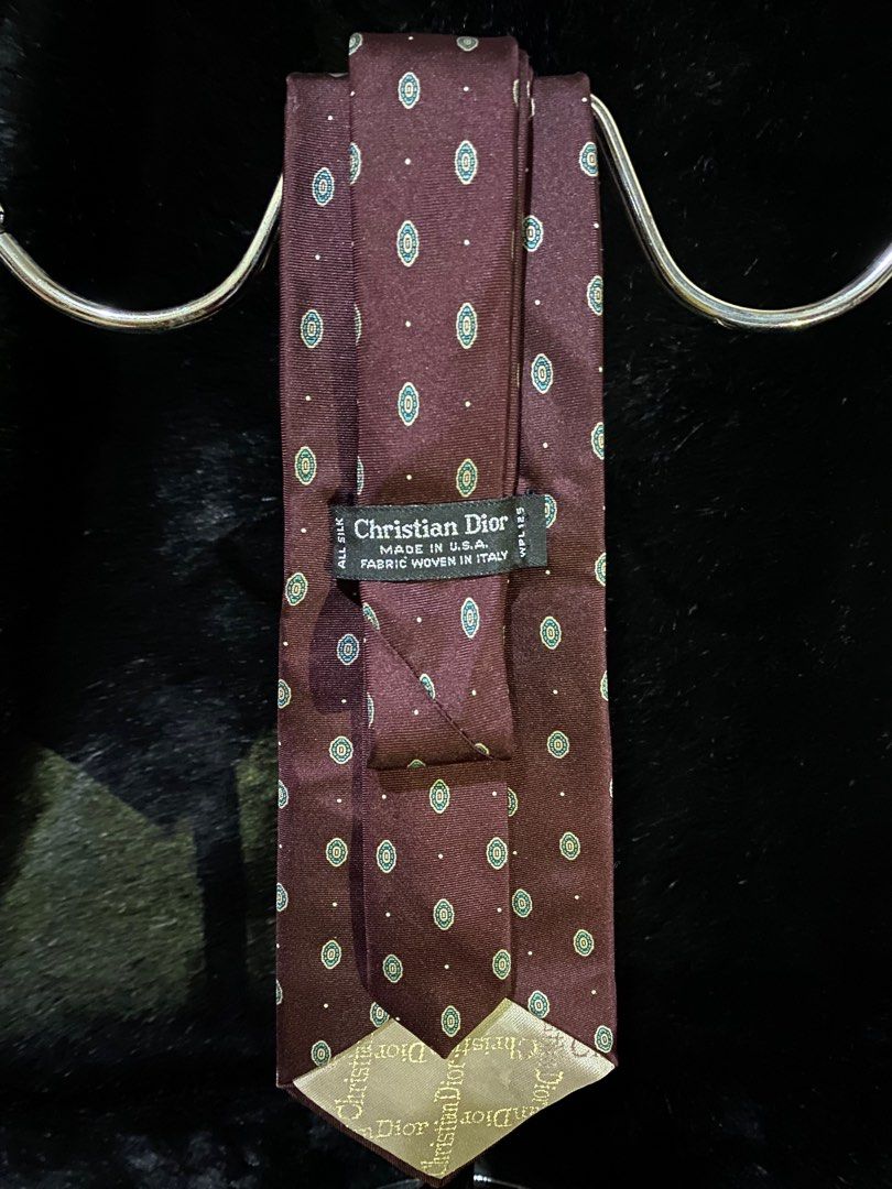 Christian Dior Necktie, Men's Fashion, Watches & Accessories, Ties on