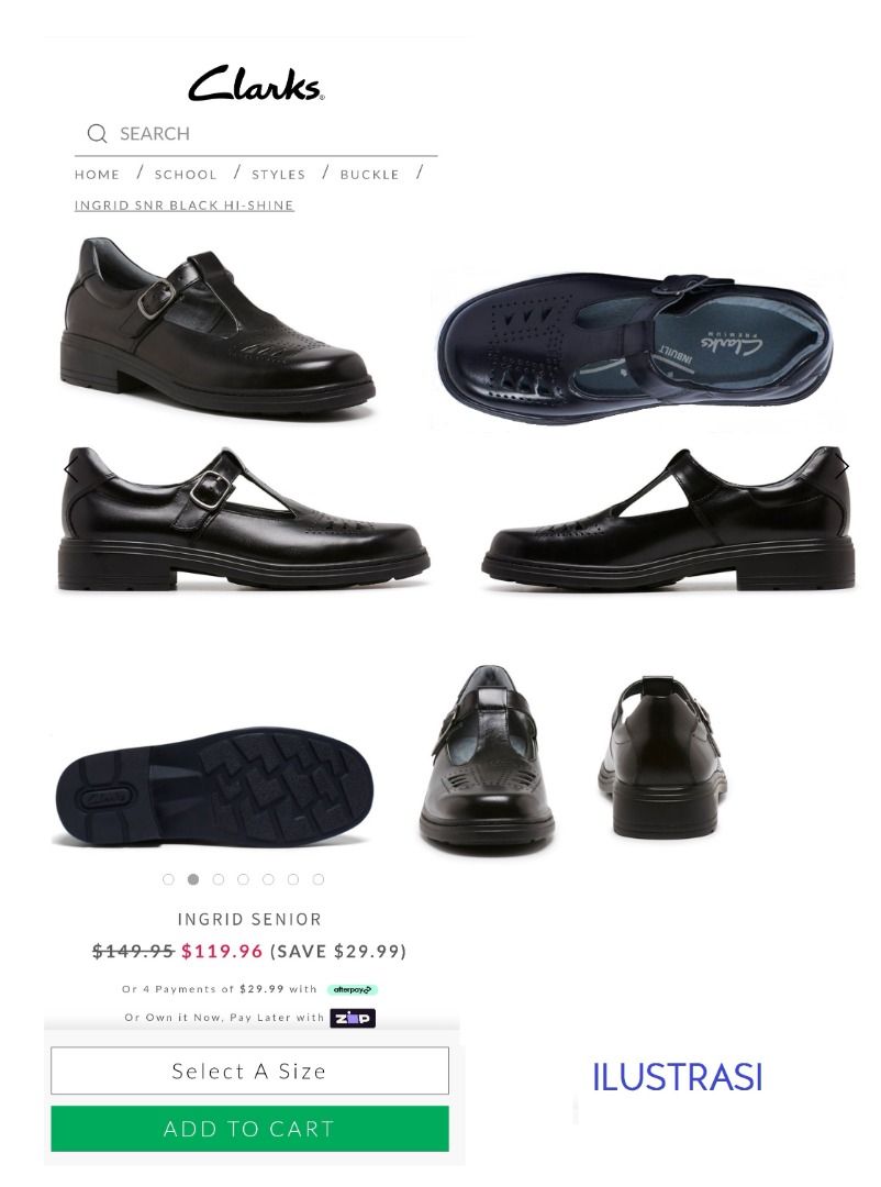 Clarks shop ingrid junior
