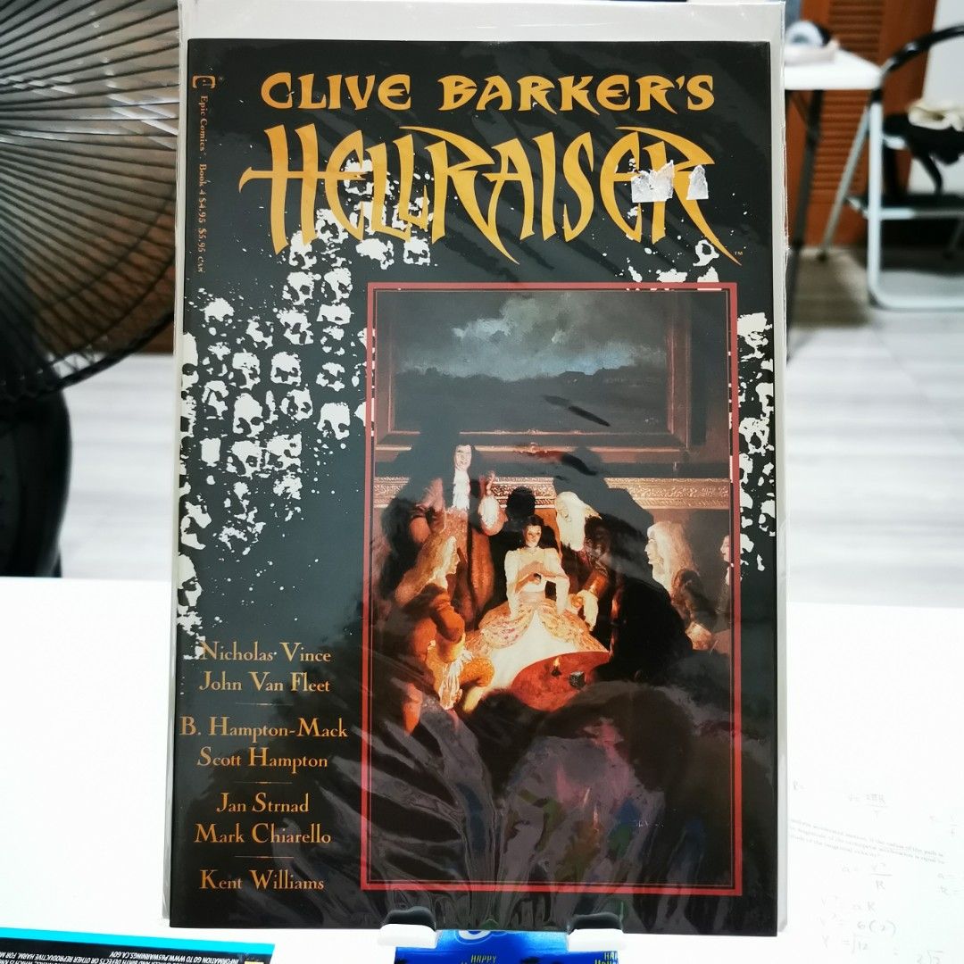 Clive Barker Hellraiser Book 4 (Category: Storybooks) located in Taytay. Submitted by shendoremi (Listing ID 1213116162, Image 1). Description: ⚠️⚠️⚠️ PLEASE READ FIRST! ⚠️⚠️⚠️ Condition/s: * like new * stored only for collection purposes Price: 650php Shipping: Shoppee Checkout (+8%)/SDD Meetups (11am-2pm; +60php for transpo fee): SM Angono/SM Taytay/Greenhills Shoppesville 🌟 Shipped with bubble wrap and mailer box Thanks in advance!!! 🙂🙏.