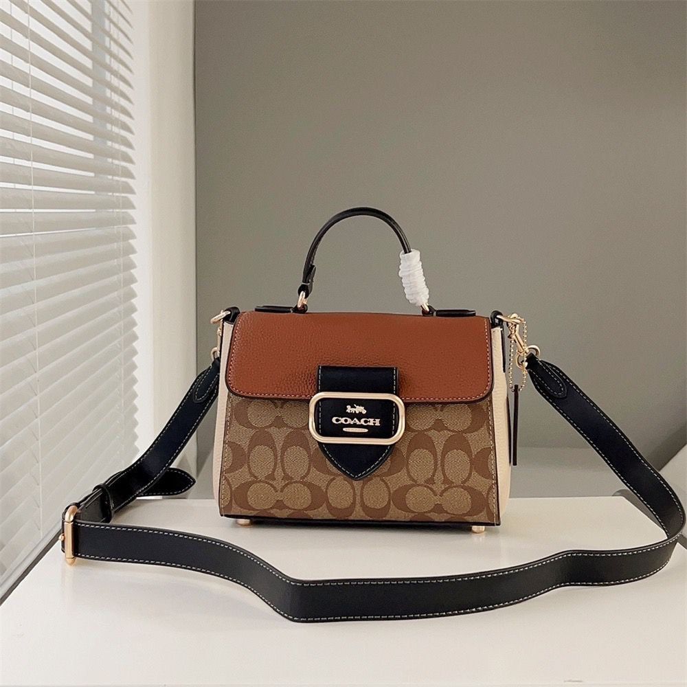 Coach morgan top handle (Category: Luxury Bags & Wallets) located in Las Pinas. Submitted by yhn_boutique (Listing ID 1213066684, Image 1). Description: Actual pic posted 📍cod lalamove 📍sameday delivery 📍J&T pay today ship today 📍complete inclusions Open for 1 month lay away Dm ♥️.