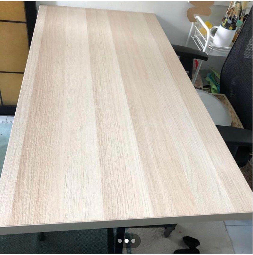 Computer chair + Ikea table, Furniture & Home Living, Furniture, Tables