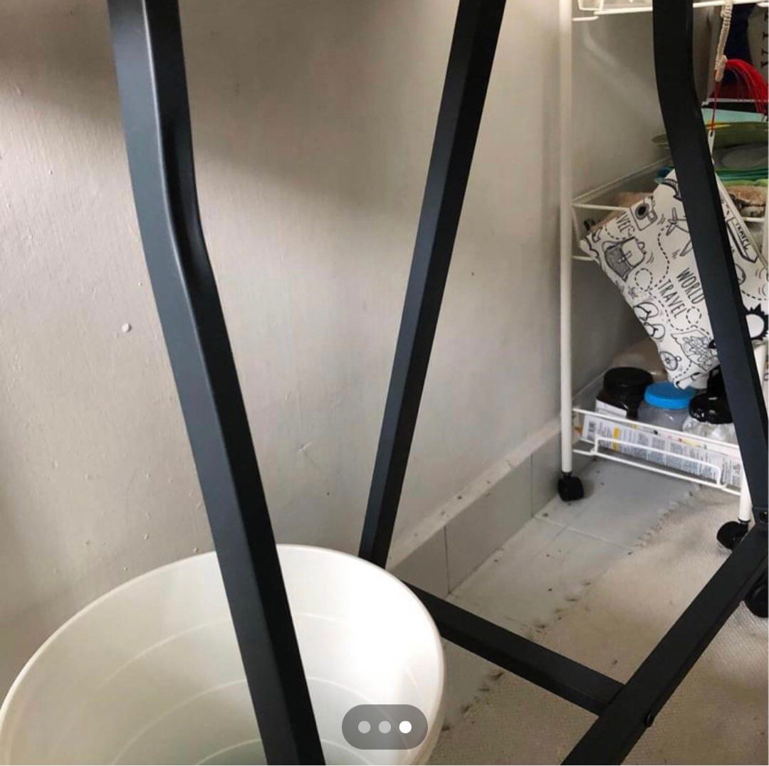 Computer chair + Ikea table, Furniture & Home Living, Furniture, Tables