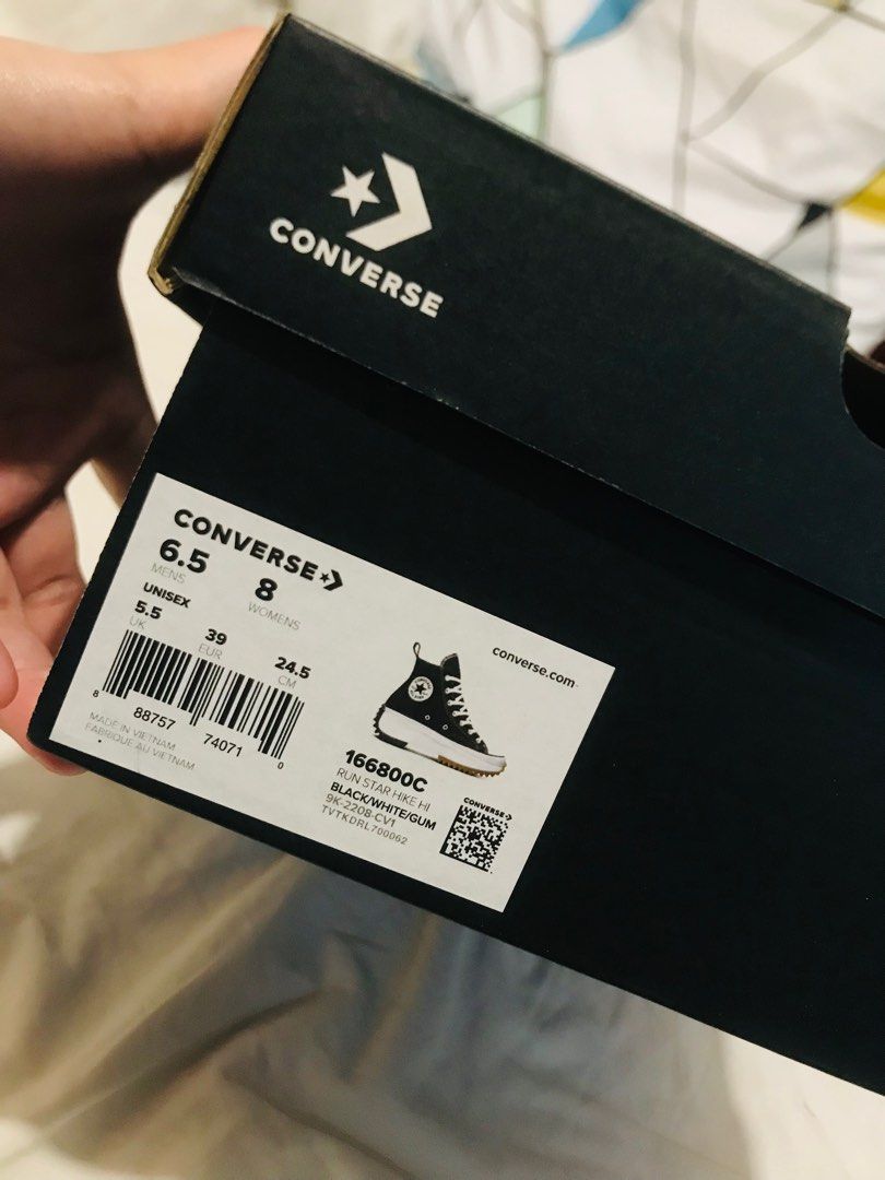 Converse run star hike US 6.5/ 24.5cm (Category: Sneakers) located in Quezon City. Submitted by kaeshishop (Listing ID 1213091843, Image 2). Description: .