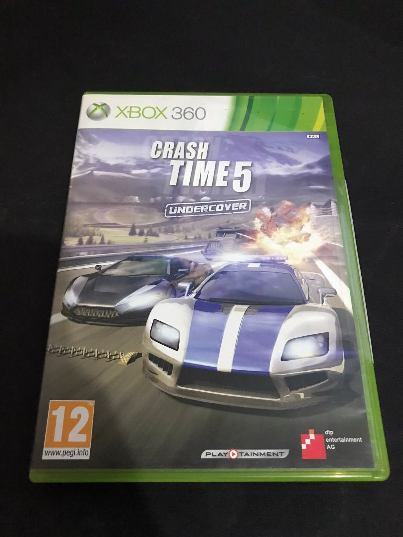 Crash Time 5: Undercover for Xbox 360 (X360), Video Gaming, Video Games ...