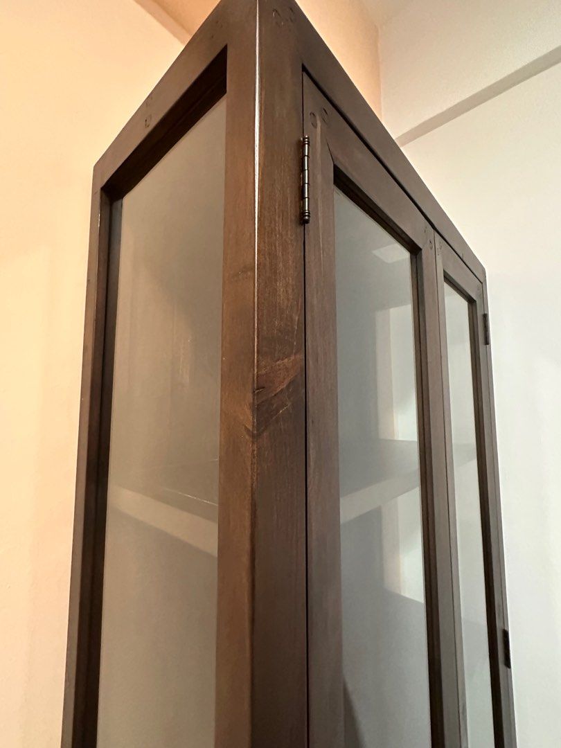 Crate and barrel Morris Chocolate Brown Bookcase, Furniture & Home