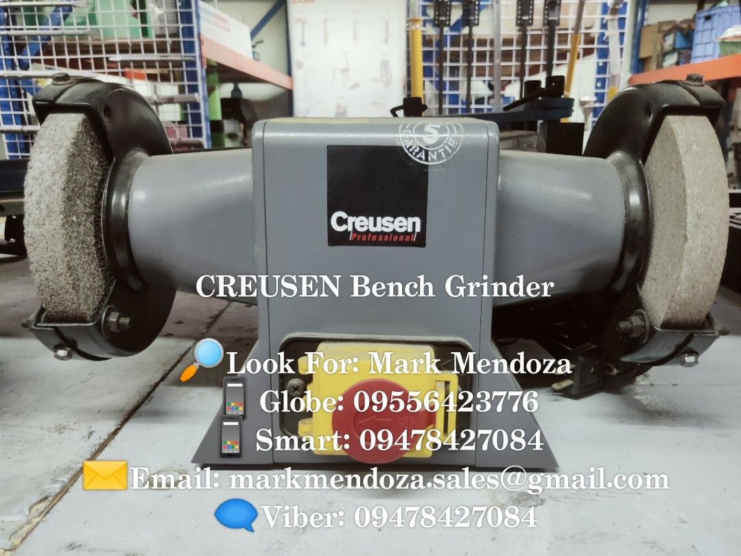 CREUSEN Bench Grinder, Commercial & Industrial, Industrial Equipment on