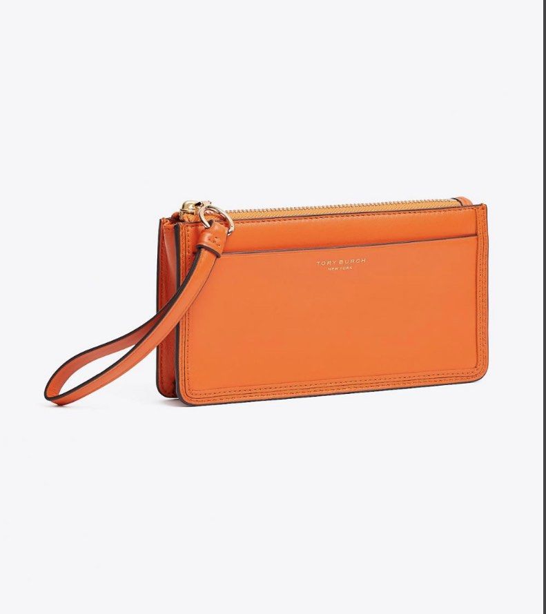 Tory Burch Orange Leather Amanda Crossbody Bag | eBay