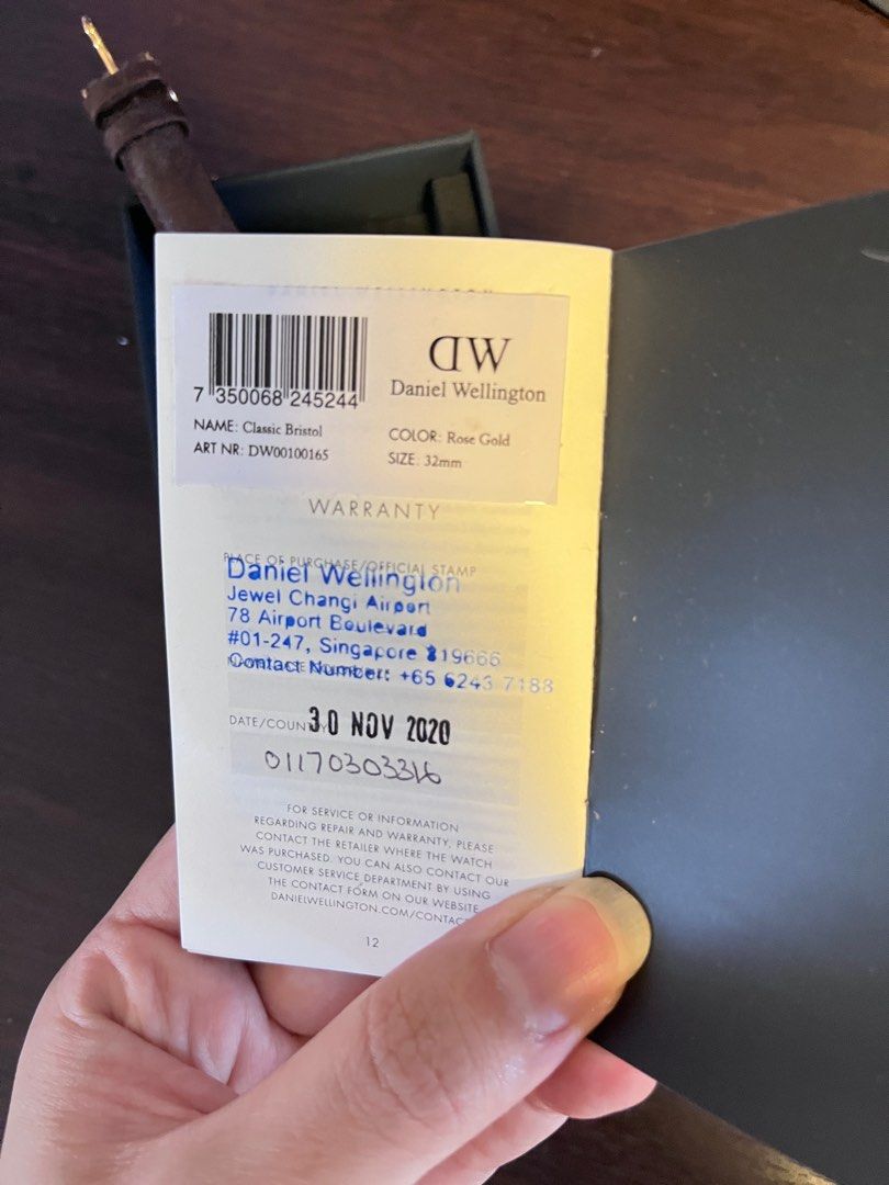 Daniel wellington official website top