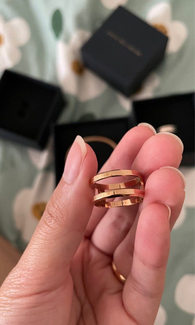 DANIEL WELLINGTON ELAN DUAL RING