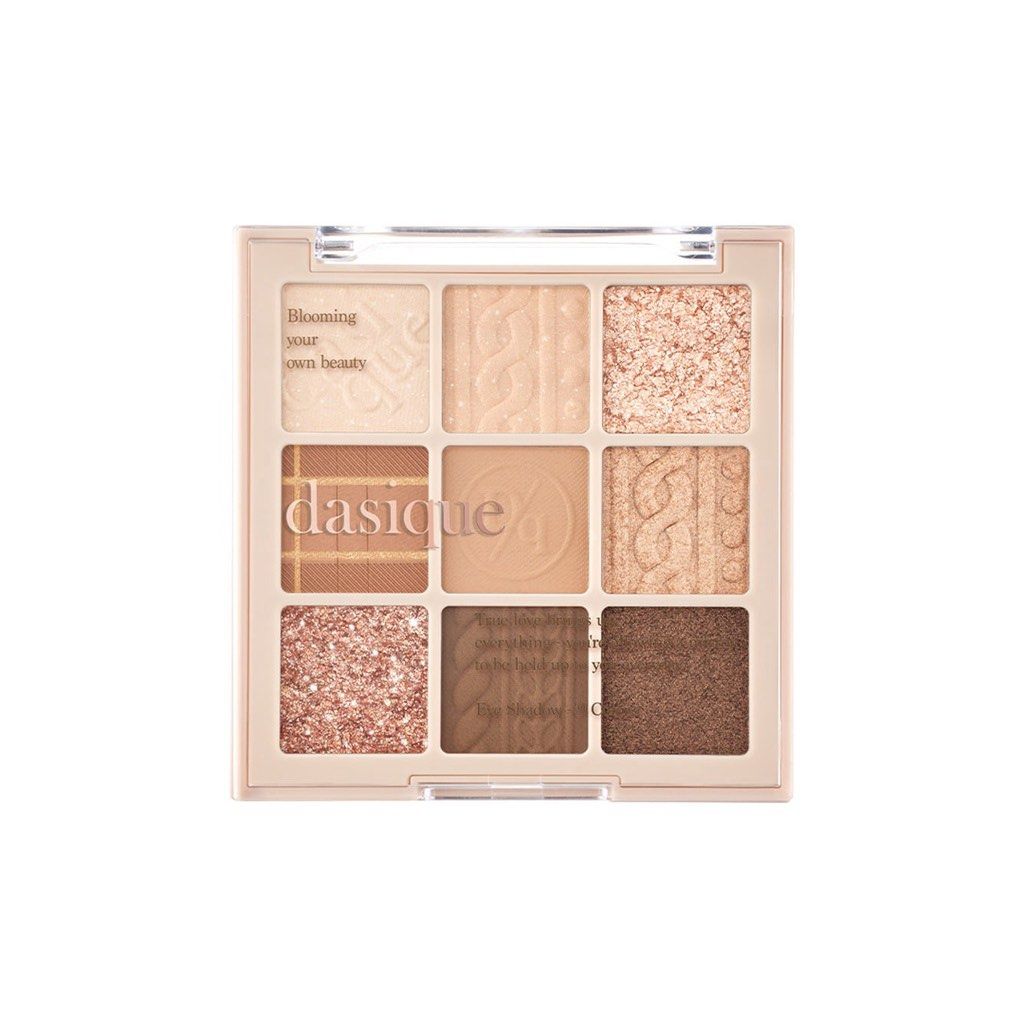 DASIQUE 15 BEIGE KNIT EYESHADOW PALETTE, Beauty & Personal Care, Face ...