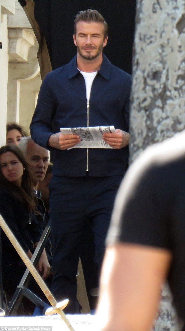 David beckham business casual discount
