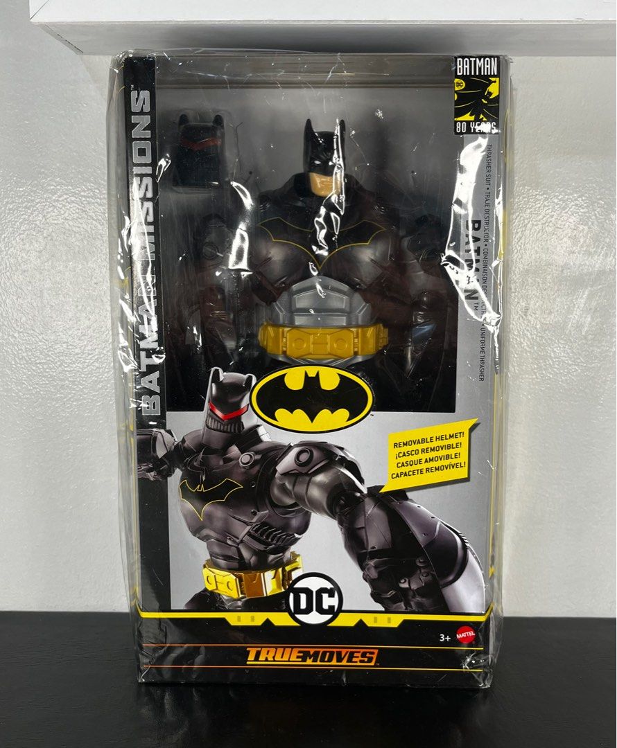 12-inch “Thrasher Armor Batman” DC Comics Batman Missions Deluxe Figure,  Hobbies & Toys, Toys & Games on Carousell