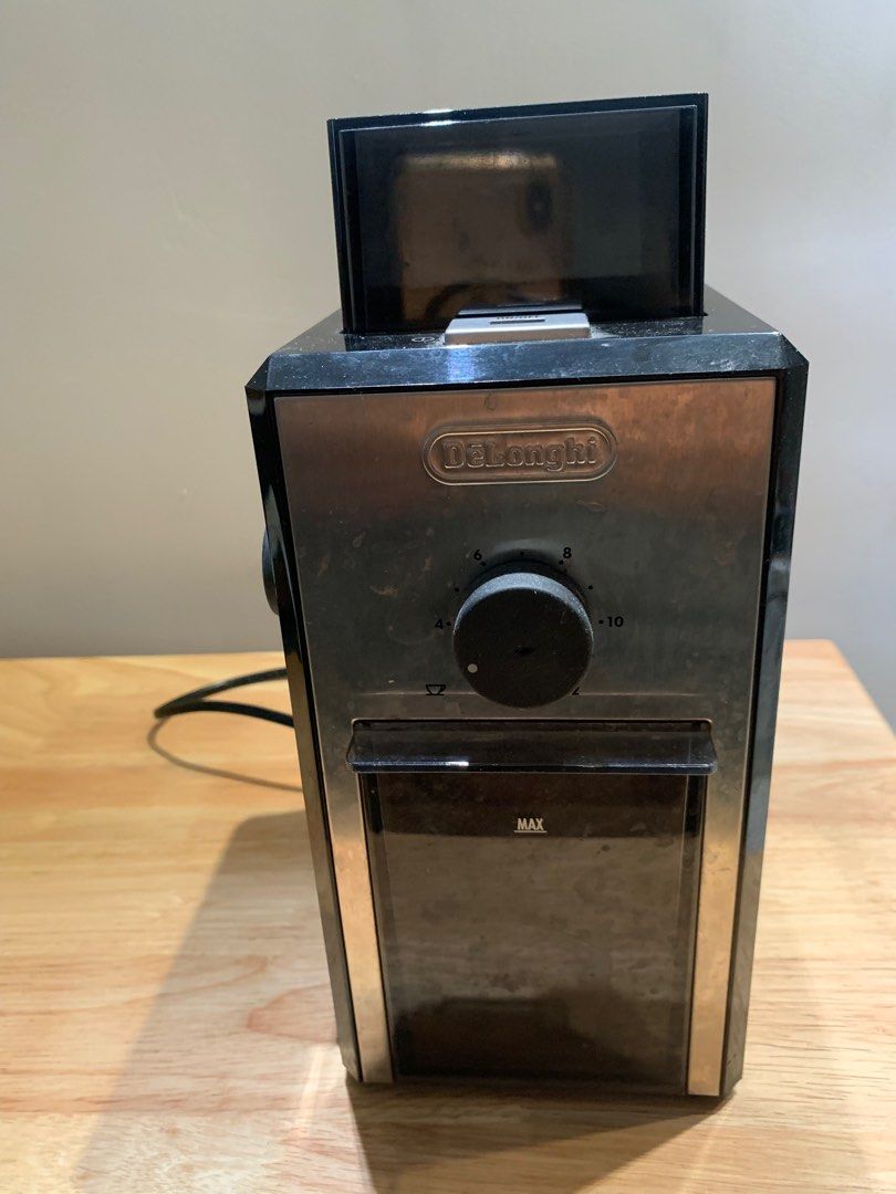 Delonghi 電動磨豆機 coffee grinder KG89, 家庭電器, 廚房電器, 咖啡機及咖啡壺 Carousell
