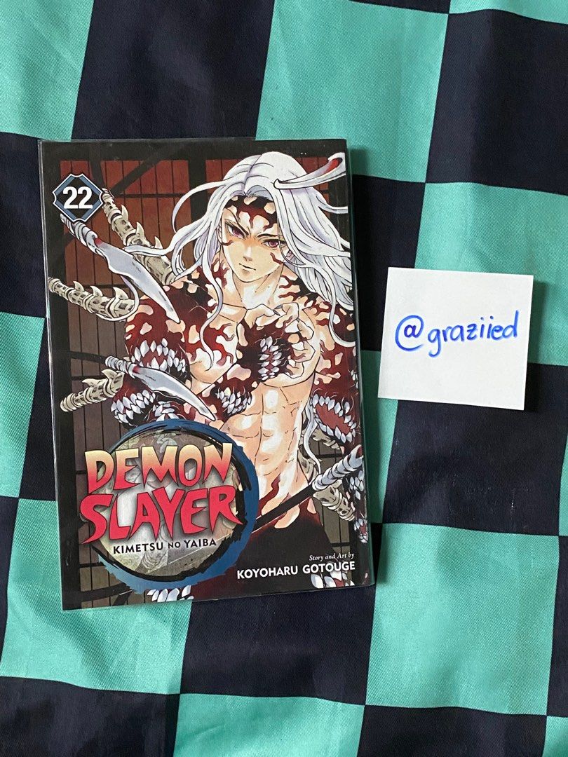 Demon Slayer Manga (Preloved), Hobbies & Toys, Books & Magazines