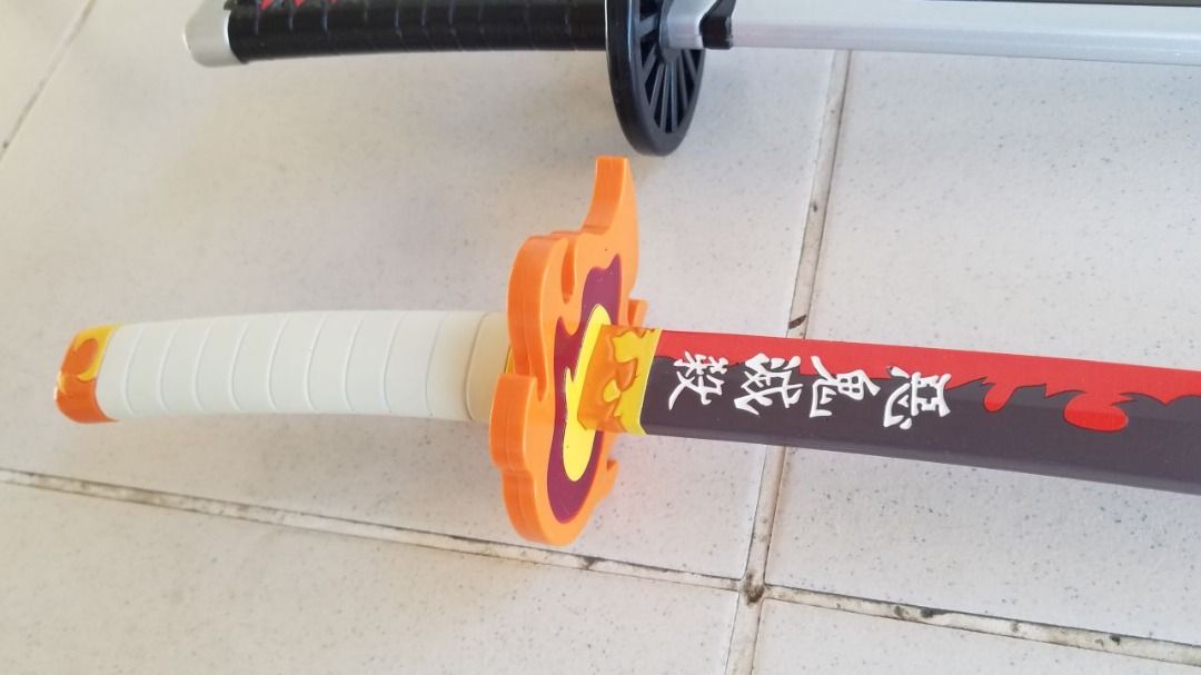 Demon Slayer/Kimetsu no Yaiba sword replicas and plush, Hobbies & Toys ...