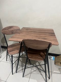Dining Table Set + 2 chairs