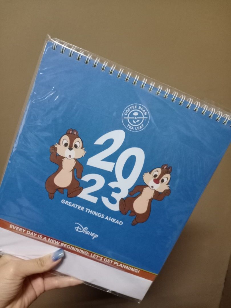 Disney Chip & Dale Calendar 2023 Coffee Beam, Everything Else on