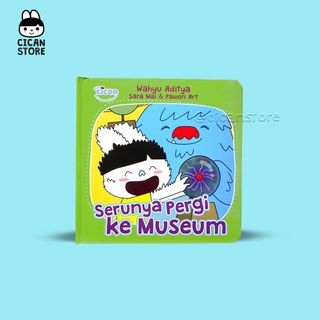 Preloved Buku Anak Children Book DONGENG CICAN : SERUNYA PERGI KE MUSEUM