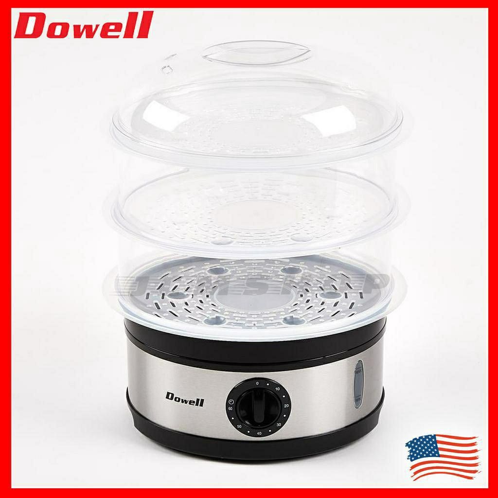 DOWELL FS13S3 3Tier Compact Food Steamer, TV & Home Appliances
