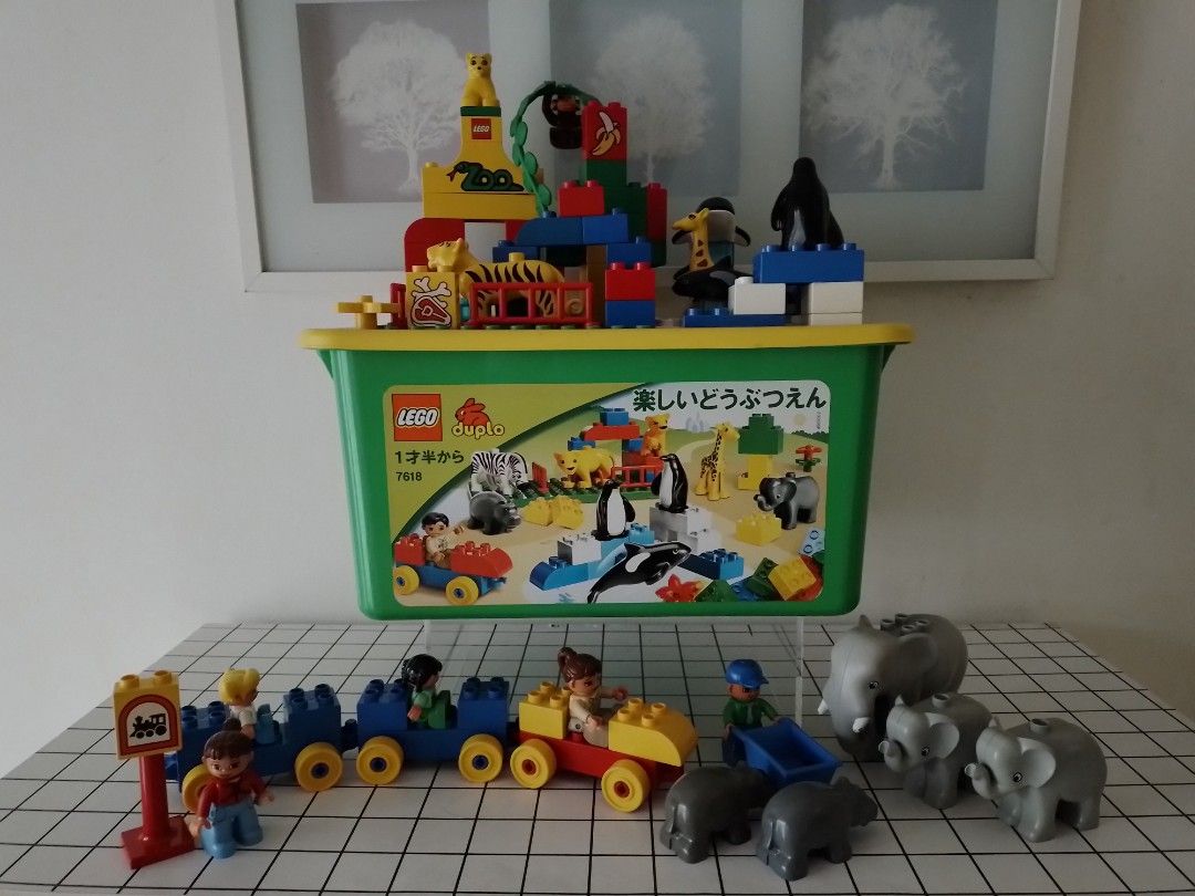 DUPLO LEGO ZOO SET WITH BOX Hobbies Toys Toys Games on