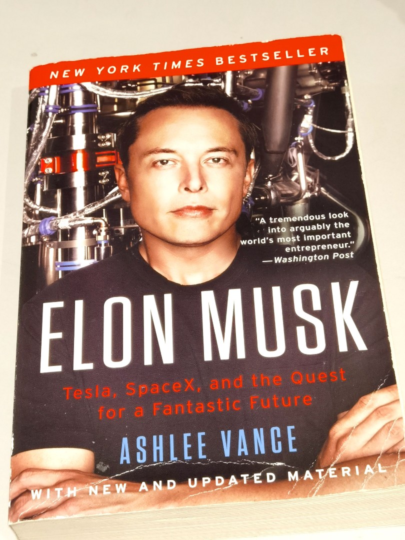Elon Musk - イーロンマスク 自伝 - ハードカバー アメリカ輸入 - 洋書