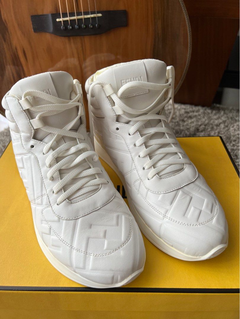 Fendi sneakers in white