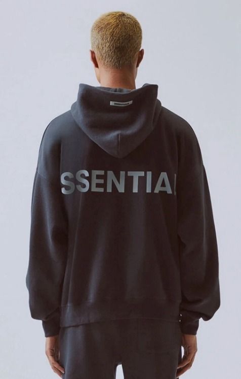 FOG FEAR OF GOD ESSENTIALS 3M Reflective Thick Hoodie Men s Fashion Coats Jackets and Outerwear on Carousell