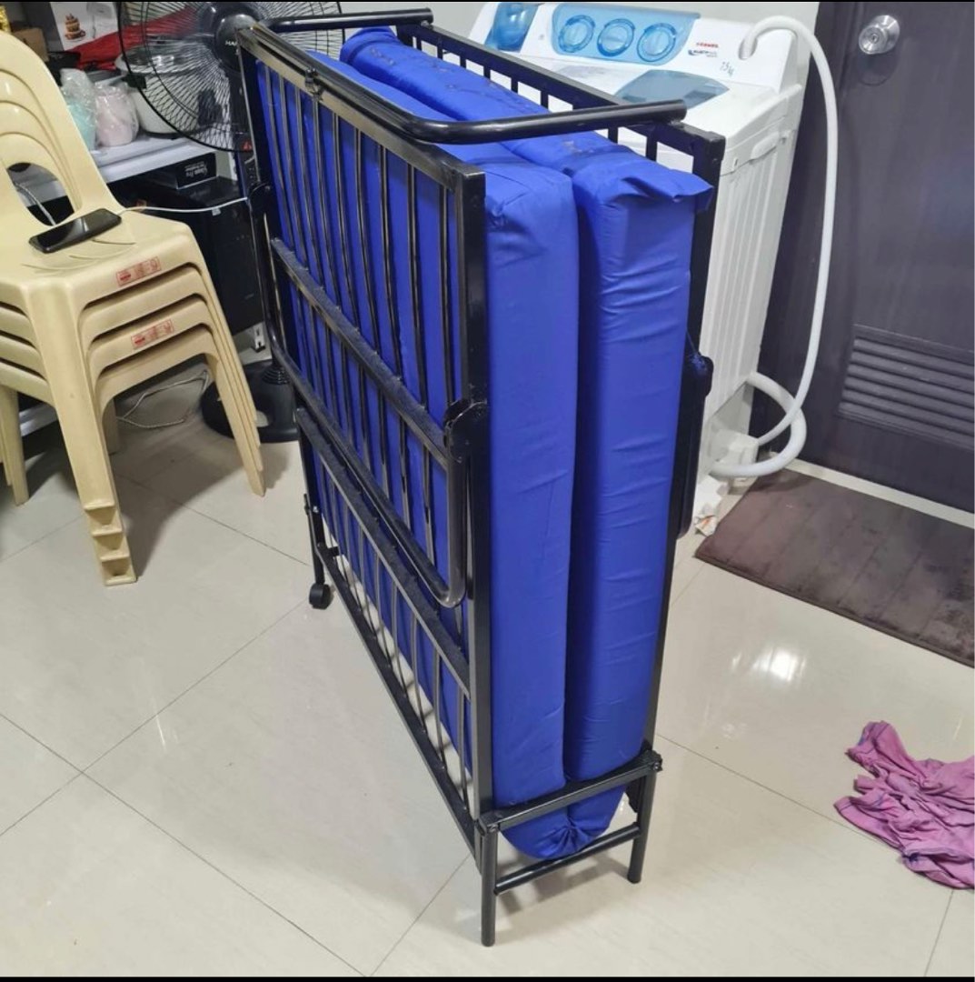 FOLDING BED, Furniture & Home Living, Furniture, Bed Frames