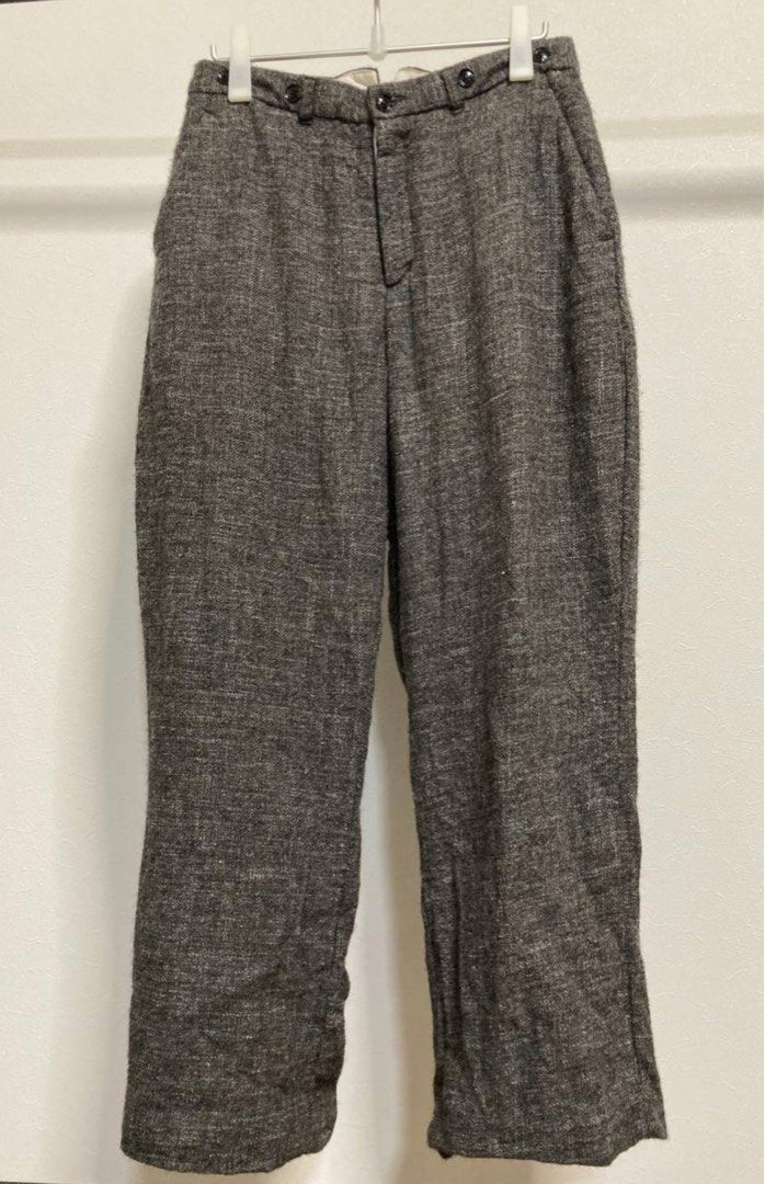 Garment reproduction of workers wool pants grey size 1, 男裝, 褲
