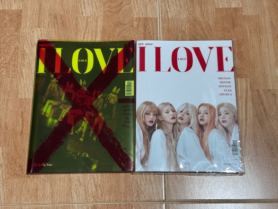 Free Gidle G Idle G I Dle Photobook I Love Album With Cd X File Version Born Version Soyeon