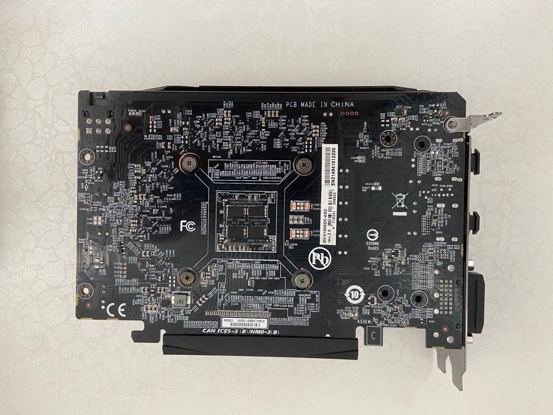 Gigabyte GTX 1650 OC 4GB Computers Tech Parts Accessories