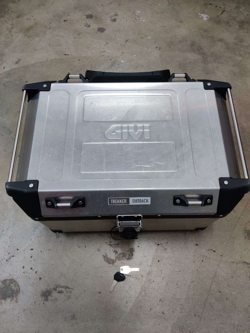 Rete Per Bauletto Moto GIVI TREKKER OUTBACK 58L - Rete Organizzatrice Portabagagli | Nero - Foto 2