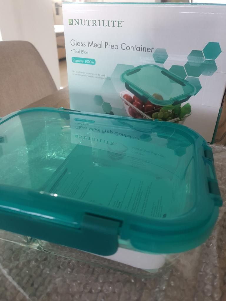 Glass Meal Prep Container, Furniture & Home Living, Kitchenware