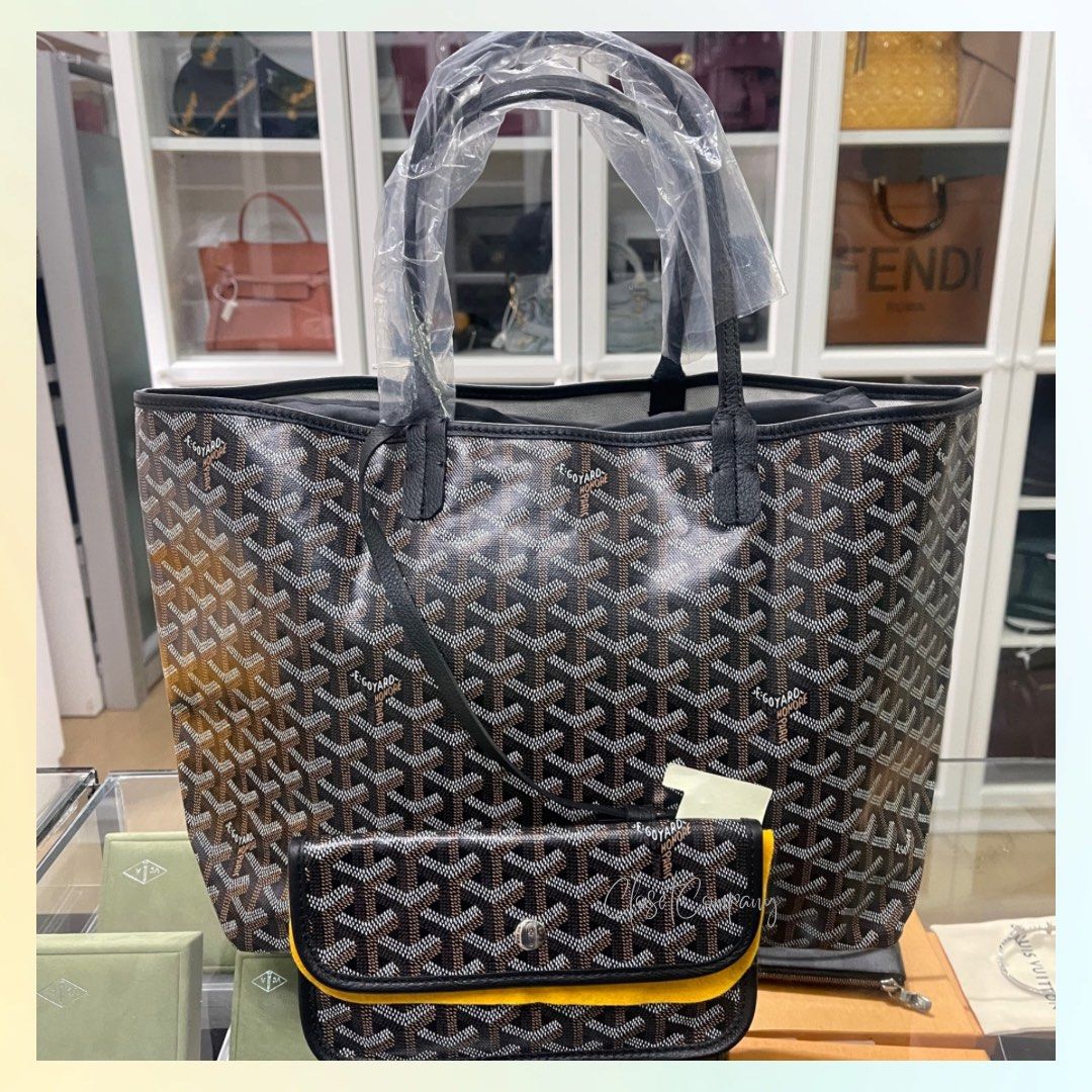 Authentic Goyard St. Louis PM in green, Luxury, Bags & Wallets on Carousell