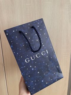 Gucci 古馳 正品星空紙袋