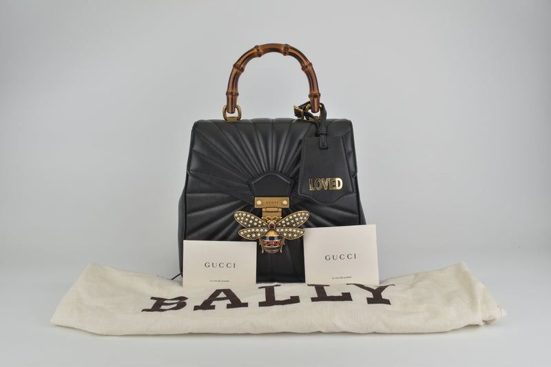 Gucci Queen Margaret Backpack in Black Luxury Bags Wallets on