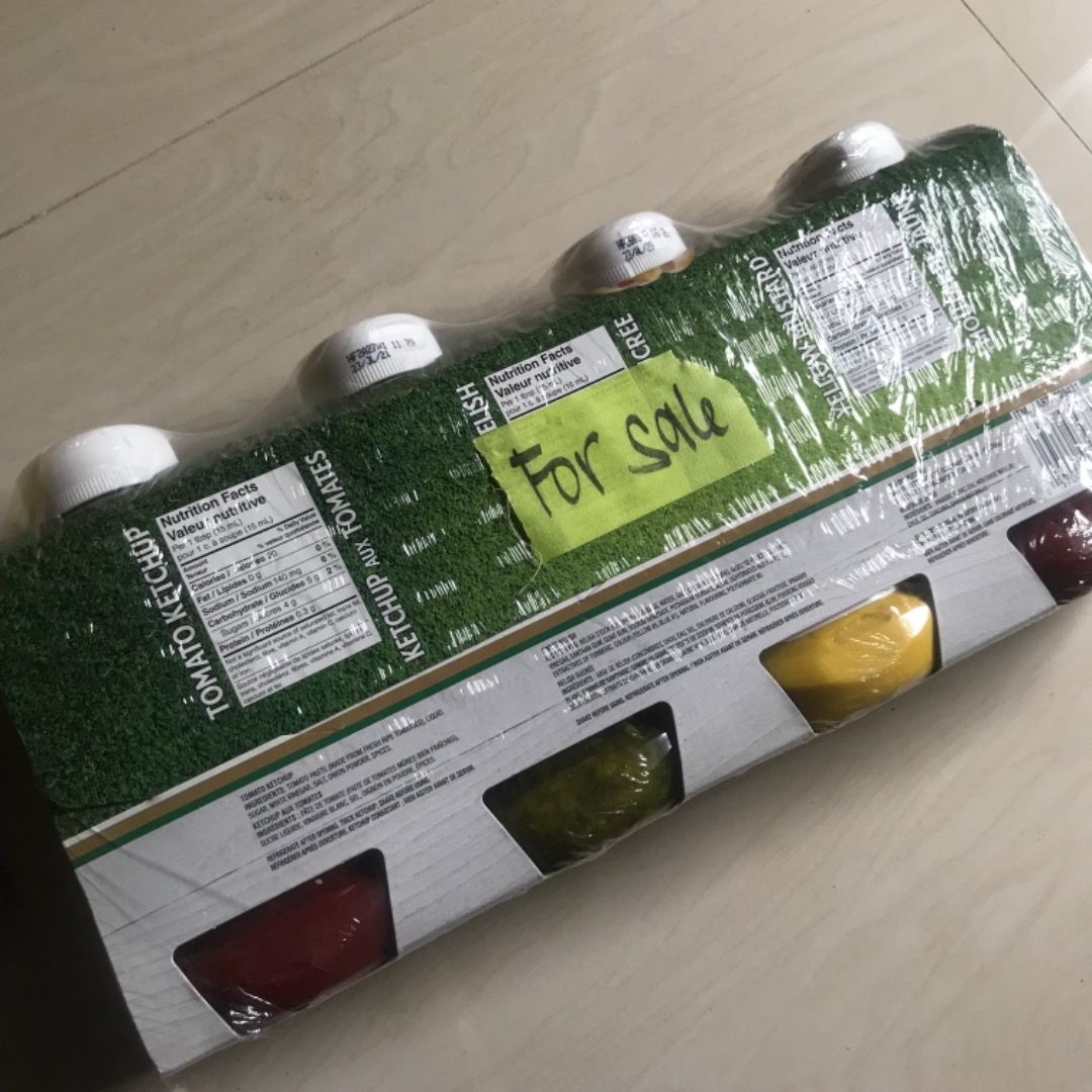 heinz ketchup / mustard / relish set, Food & Drinks, Other Food