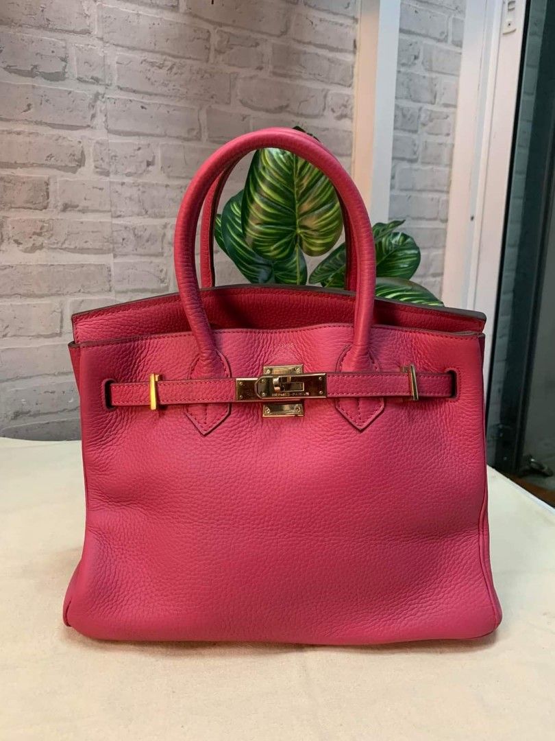 HERMES BIRKIN FUCHSIA HANDCARRY BAG Women s Fashion Bags