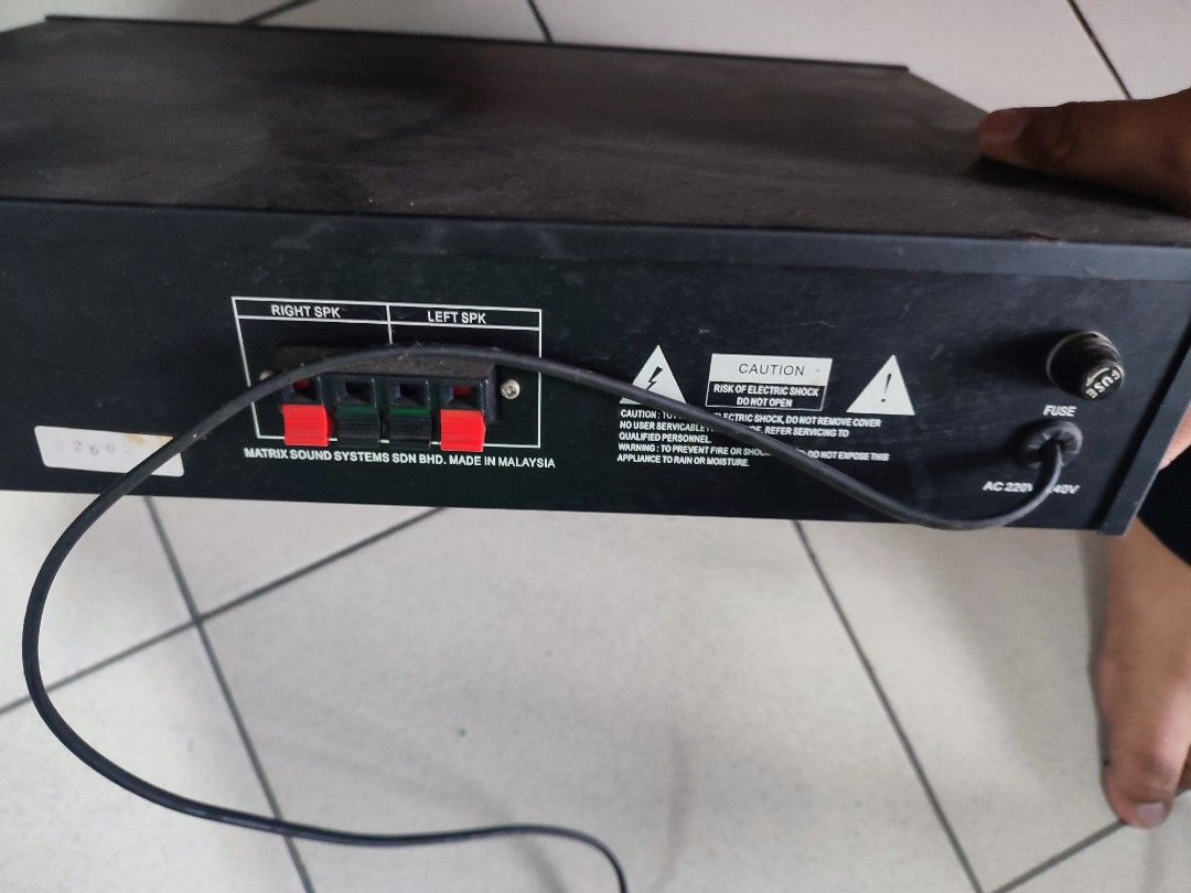 Hi Fi Stereo Karaoke Amplifier, Audio, Soundbars, Speakers & Amplifiers