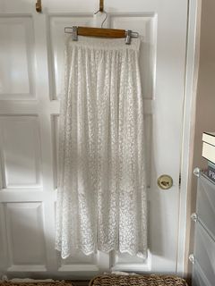 H&M Tulle white skirt