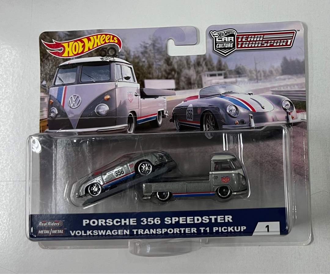 Hot wheels porsche 356 speedster sale volkswagen transporter t1 pickup