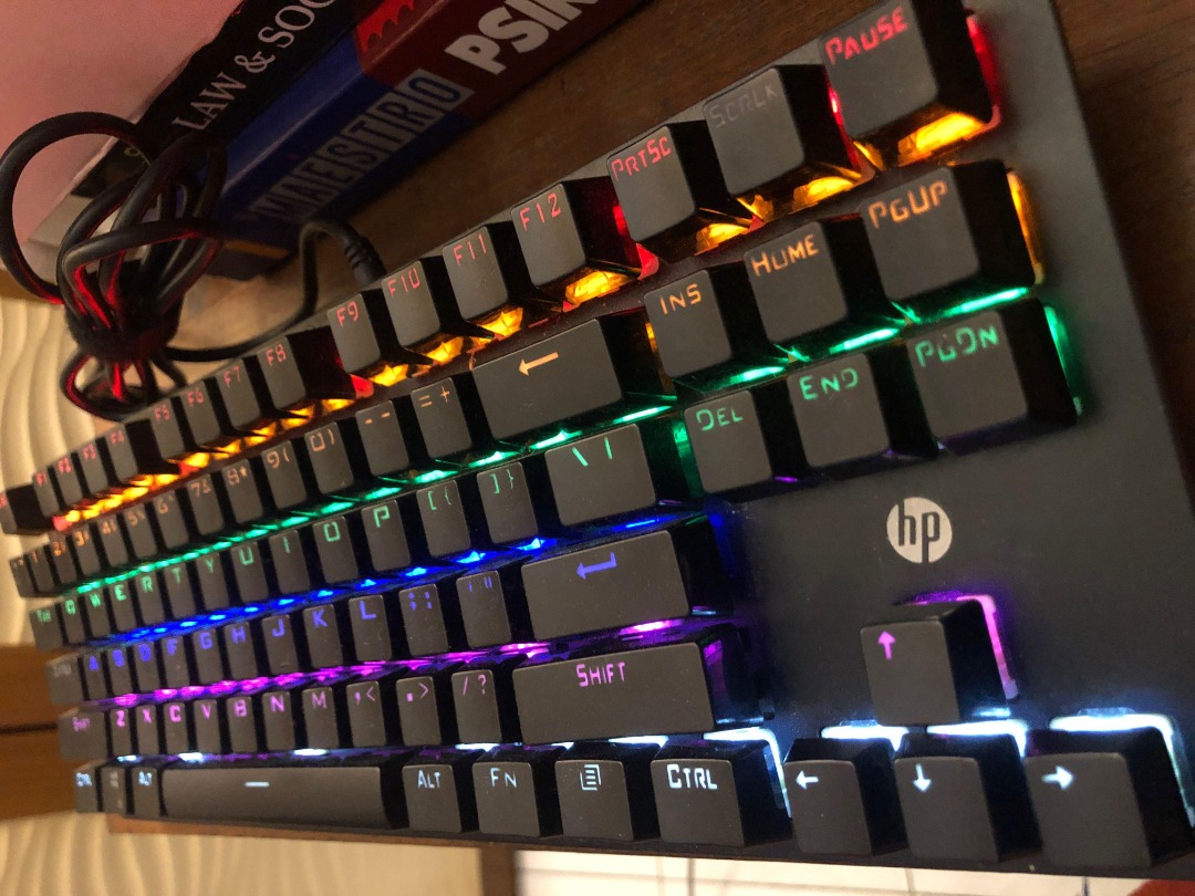 HP Mechanical Gaming Keyboard GK200 TKL (blue switch), Computers & Tech